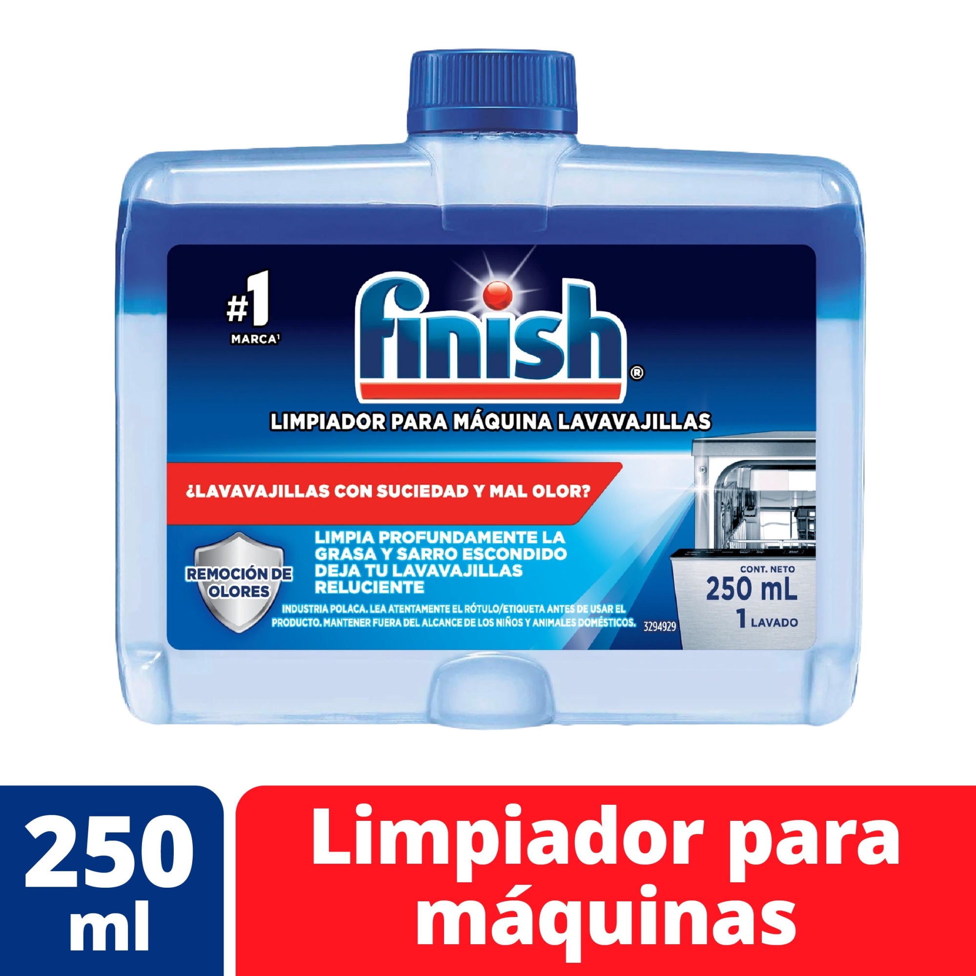 Limpia Máquinas Líquido 250 ml Finish