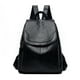 thumbnail image 1 of Women Large Capacity Backpack Purses High Quality Leather Female Vintage Bag School Bags Travel Bagpack Ladies Bookbag Rucksack, 1 of 3