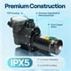 thumbnail image 3 of Bomba para piscina VIVOHOME 2.0HP 115V/230V, autocebante, 6800GPH, 3 of 8