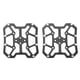 thumbnail image 4 of 1 par de adaptadores de plataforma para pedales automáticos de bicicleta de aleación de aluminio para SPD (negro), 4 of 8