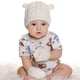 thumbnail image 4 of Conjunto de gorro y guantes de invierno para recién nacidos, niñas y niños, 4 of 5