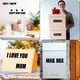 thumbnail image 5 of Llewyn Stickers de letras 400 piezas impermeables 6 cm negras, 5 of 7