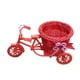 thumbnail image 2 of Bicicleta Flor Artificial Canasto Florero Planta Estante Para Fiesta Interior Decoración Del Hogar Rojo, 2 of 2