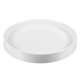 thumbnail image 1 of Platillo Redondo de Cerámica Uxcell para Macetas, Bandeja para Goteo de Flores para Jardinería Blanco 20cm, 1 of 6