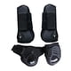 thumbnail image 3 of Las Botas Traseras Traseras Delanteras Del Caballo 4Pcs, El Fetiche Del Tendón Equino Protegen El Negro L, 3 of 5