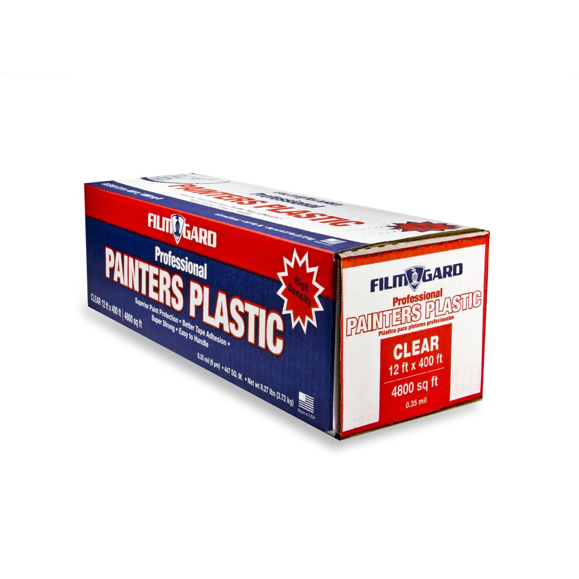 Lámina De Plástico Berry Plastics Film-gard De 12 Pies X 400 Pies X 0.009 Mm