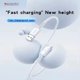 thumbnail image 3 of Cable USB a Lightning 2A 1 Metro Yesido CA120 Blanco, 3 of 3