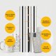 thumbnail image 3 of Vinilo HTVRONT Chrome – Paquete de 9 piezas 30 × 30 cm, compatible con Cricut, 3 of 7