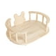 thumbnail image 2 of Cama De Madera Para Conejos, Estable, 2 En 1, Cama Nido De Madera Para Mascotas, Para Conejillos De Indias, Gatitos, Ovalada, 2 of 5
