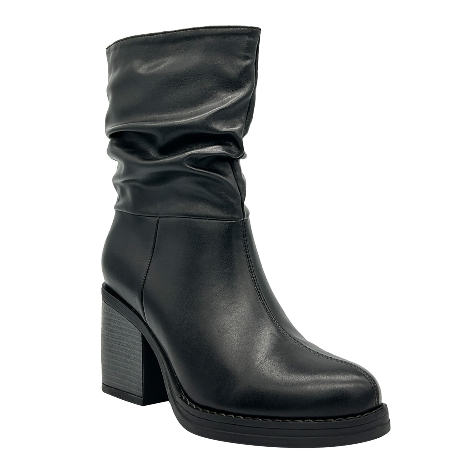 Danicolle Calzado - Bota Para Mujer, Negro, Media Pantorrilla Danicolle