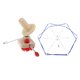 thumbnail image 1 of Bandera De Bola De Hilo De 2 Piezas Y Soporte De Lana Swift De Paraguas Herramienta De Crochet De Punto, 1 of 5