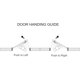 thumbnail image 3 of Cerradura Pacific Doorware de 29 cm, aluminio, mano derecha, 3 of 5