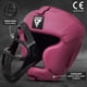 thumbnail image 2 of Casco de boxeo RDX MMA Muay Thai con rejilla frontal extraíble, 2 of 8