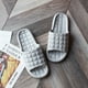 thumbnail image 1 of Comfortable Women's Plaid House Slides - Soft Sole Non-Slip Indoor Slippers for Minimalist Style and Comfort, 1 of 5
