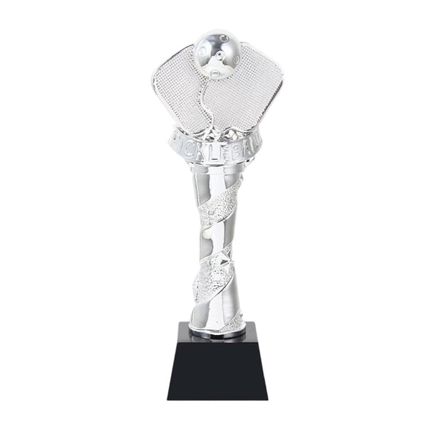 Trofeo, premio al , grande, para torneos deportivos. Trofeo Copa, premio al para competiciones de tenis de mesa y fútbol. Adultos. plata