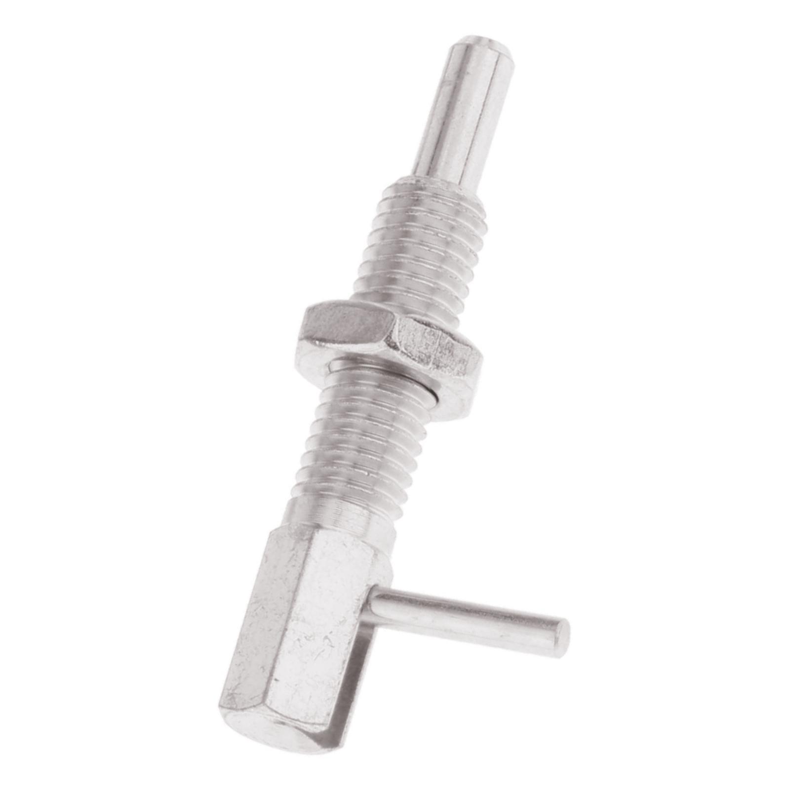 Ioensy - Pin Durable M8 Del Émbolo De Indexación De Los Accesorios Retractables Del Émbolo Del Resorte De Indexación