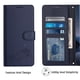 thumbnail image 4 of Funda tipo cartera FOXDOCK para Samsung Galaxy A02s con soporte, ranuras, RFID, diseño de gato, 4 of 5