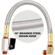 thumbnail image 2 of Kit de drenaje Hromee para tanque de compresor, 10 pulgadas, 175 PSI, 2 of 3
