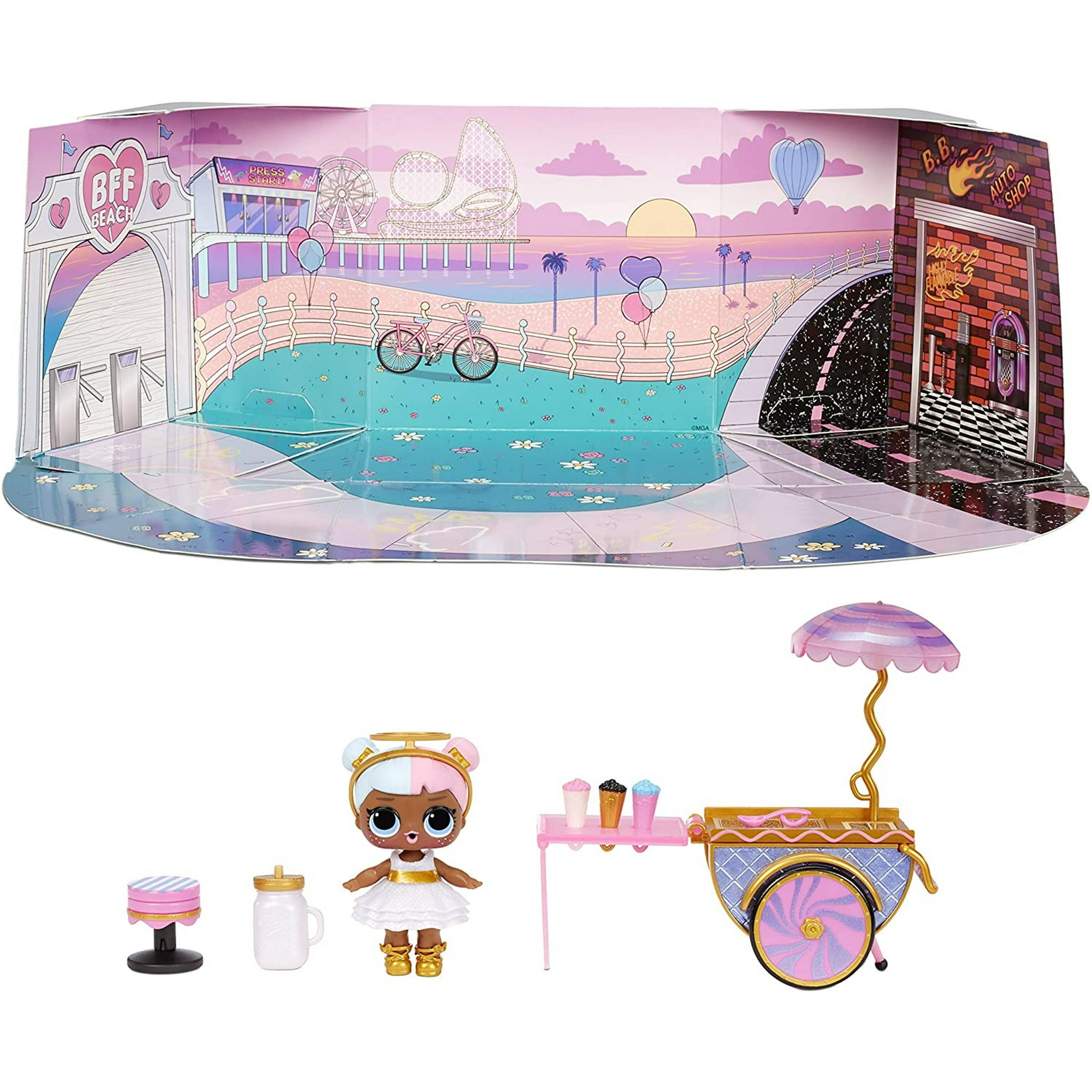 Boneca Lol Surpresa Moveis Sweet Boardwalk Com Boneca De A? Lol Surprise! L.o.l. Surprise!
