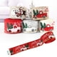 thumbnail image 3 of 5 cintas navideñas con forma de árbol de Navidad, muñeco de nieve, camión, con alambre para decoración navideña., 3 of 5