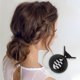 thumbnail image 2 of Unique Bargains 1 Pc Clip para el Cabello en Círculo Escarchado Elegante para el Hogar Negro 3.5cm, 2 of 5