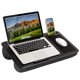 thumbnail image 1 of LapGear Escritorio para Laptop Negro Carbono Compatible con Laptops de 15.6", 1 of 5