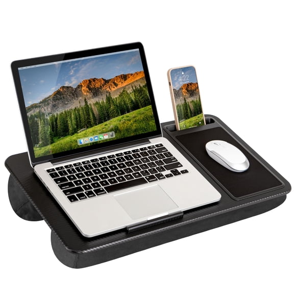 LapGear Escritorio para Laptop Negro Carbono Compatible con Laptops de 15.6"