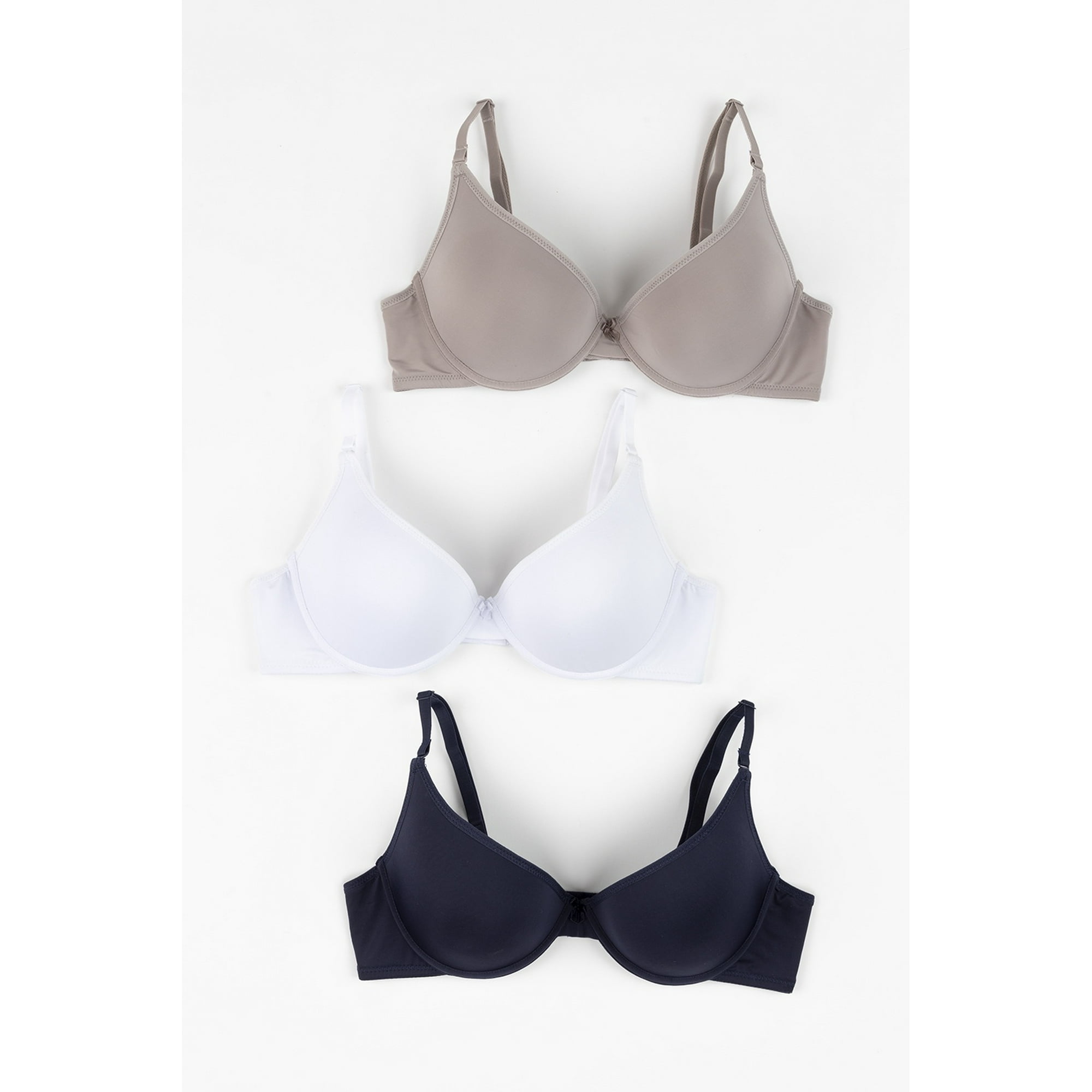 Kayser - Pack 3x Sosten Push Up Microfibra P350.022h-azuc