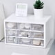 thumbnail image 1 of Organizador de almacenamiento para escritorio MYKASEN con 9 cajones transparentes, 1 of 7