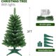 thumbnail image 3 of Árbol de Navidad artificial pequeño de 3 pies para mesa, decoración verde, 3 of 3