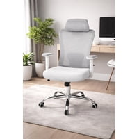 Cosas Casa - Silla De Escritorio - Oficina - Gamer Houston Gris