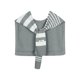 thumbnail image 1 of INSPIRE CHIC Suéter de Rayas para Mujer Chal Envolturas Tejidas Anudadas Multicolor Moda Casual Bufanda para Viaje Oficina Talla Única Gris, 1 of 6