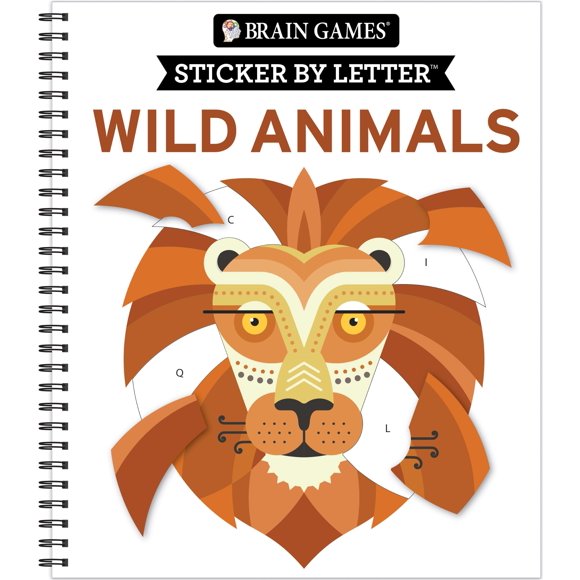 Libro de Pegatinas de Animales Salvajes – Publications International