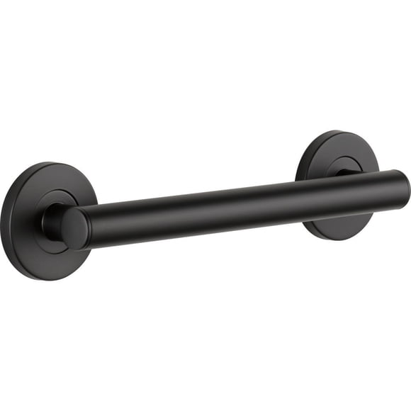 Barra De Apoyo Para Ducha Delta Contemporary 18 Pulgadas Color Negro Mate