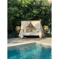 Balibed - Cama Balinesa King Crudo