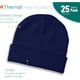thumbnail image 2 of Gorros térmicos Winterlace, paquete de 25, 2 of 3