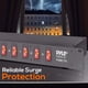 thumbnail image 3 of Unidad de control de fuente de alimentación Pyle 15A, 9 salidas, montable en rack, 3 of 7