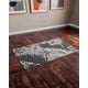 thumbnail image 4 of Alfombra Con Diseño De Hojas 80cmx120cm Bicolor, 4 of 4