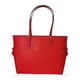 thumbnail image 3 of Bolso Michael Kors con Cremallera Superior y Cordón Gilly, de Piel Saffiano Rojo Brillante, 3 of 7