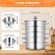 thumbnail image 2 of Vaporizador SBPKMARSCT 26 cm 5 niveles de acero inoxidable con tapa, 2 of 7