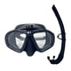 thumbnail image 2 of Conjunto De Snorkel Antivaho, Equipos De Natación Para Natación, Apnea, Snorkel, Negro, 2 of 3