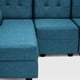 thumbnail image 5 of Seccional Boxter Xl Izq Tela Azul, 5 of 7
