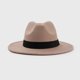 thumbnail image 1 of Sombrero de Fieltro Mujer Estilo Vaquero Cowboy, 1 of 6