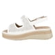 thumbnail image 3 of Sandalia Confort Ajustable Riza Blanco Passer, 3 of 7