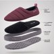 thumbnail image 4 of Pantuflas Térmicas Nimbus Suela CloudGrip Outdoor Lhotse vino 36-37, 4 of 8