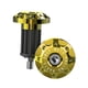 thumbnail image 4 of 2 piezas de tapones para empuñaduras de manillar de motocicleta/reemplazo antivibración 7/8 pulgadas aleación de aluminio manillar tapón de extremo de Oro, 4 of 5
