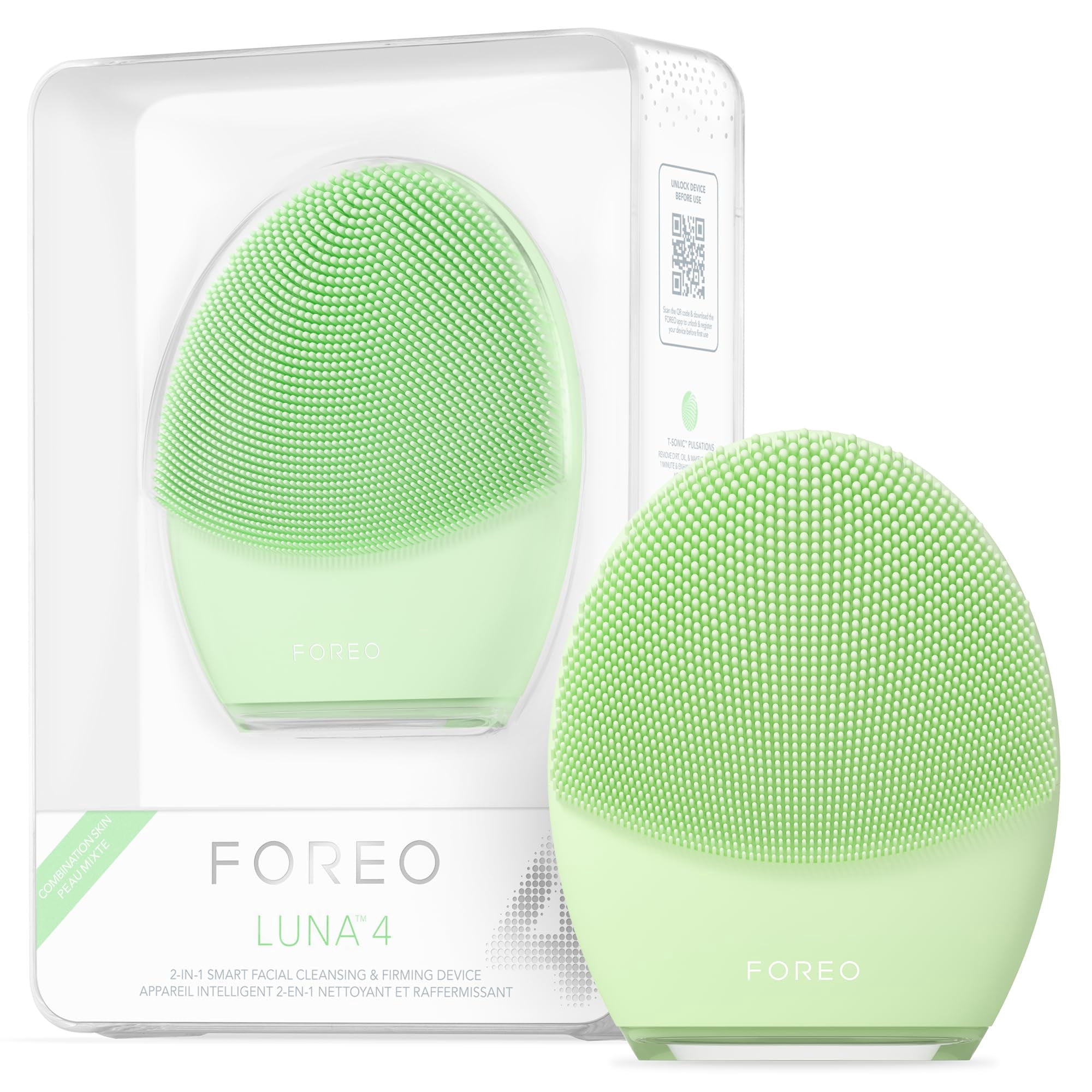 Cepillo Limpiador Facial Foreo Luna 4 Masajeador Reafirmante Antienvejecimiento