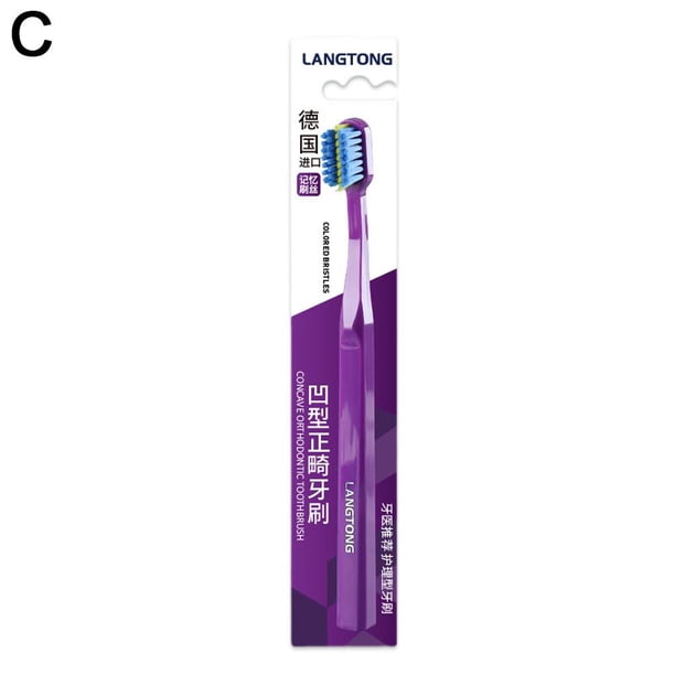1PC Clean Orthodontic Braces Adult Orthodontic Toothbrushes Dental Tooth Brush Soft Bristle Toothbrush For Oral Health Care