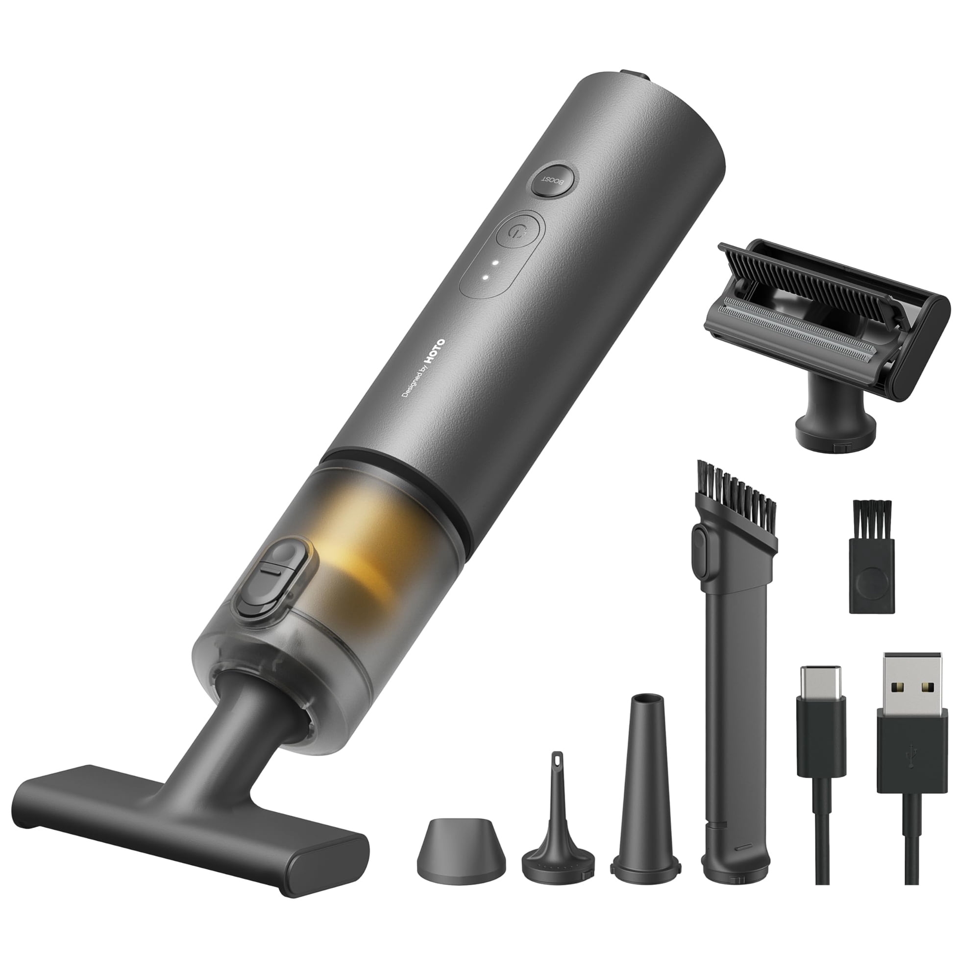 Aspirador Portátil Para Coche Hoto, Inalámbrico, 4 En 1, 20000 Pa