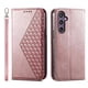 thumbnail image 1 of Funda Flip FOXDOCK para Samsung Galaxy S24 , Estilo Billetera con Diseño Rombo, Correa de Mano y Soporte, Uso Diario, 1 of 6